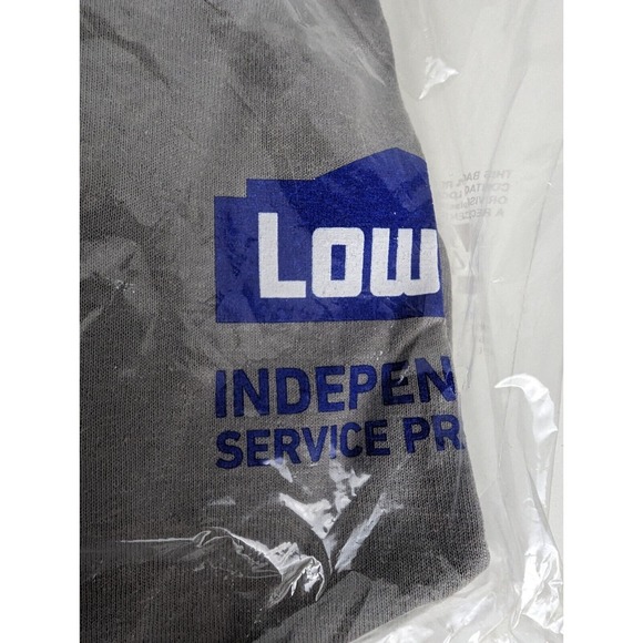 Lowe's Independent Service Provider T-shirt Men's Size Large Gray 50/50 Blend - Picture 5 of 5